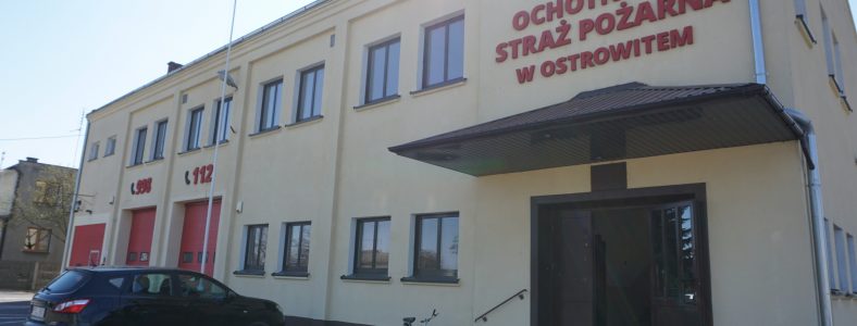 Pierwsze efekty realizacji zadania grantowego w OSP w Ostrowitem