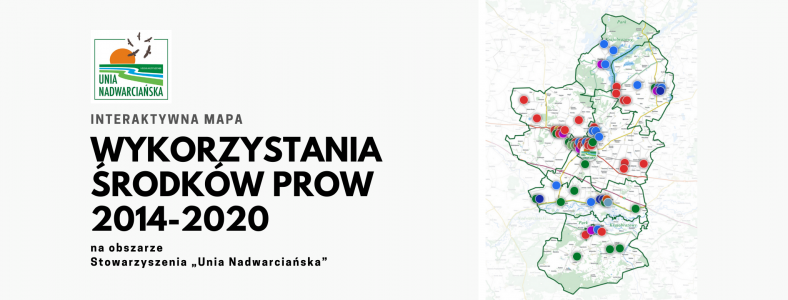 Interaktywna mapa środków PROW